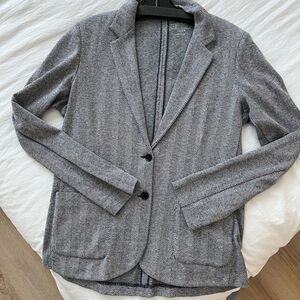 Majestic Filatures Herringbone Knit Blazer